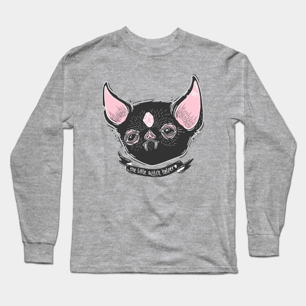 The Little Witch Helper Long Sleeve T-Shirt by lOll3